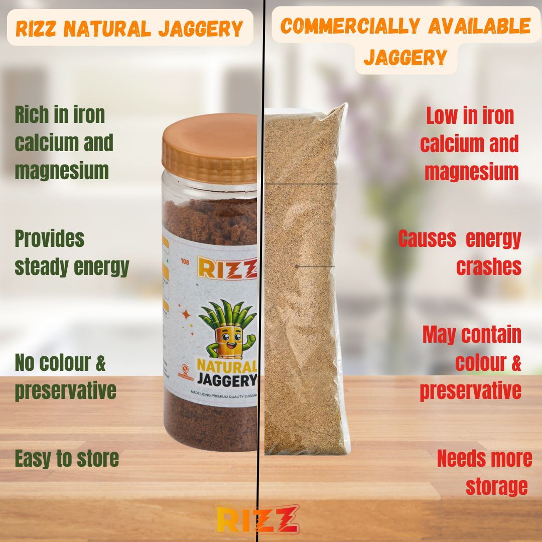 Natural Jaggery Powder: The Healthy Sweetener (500G)