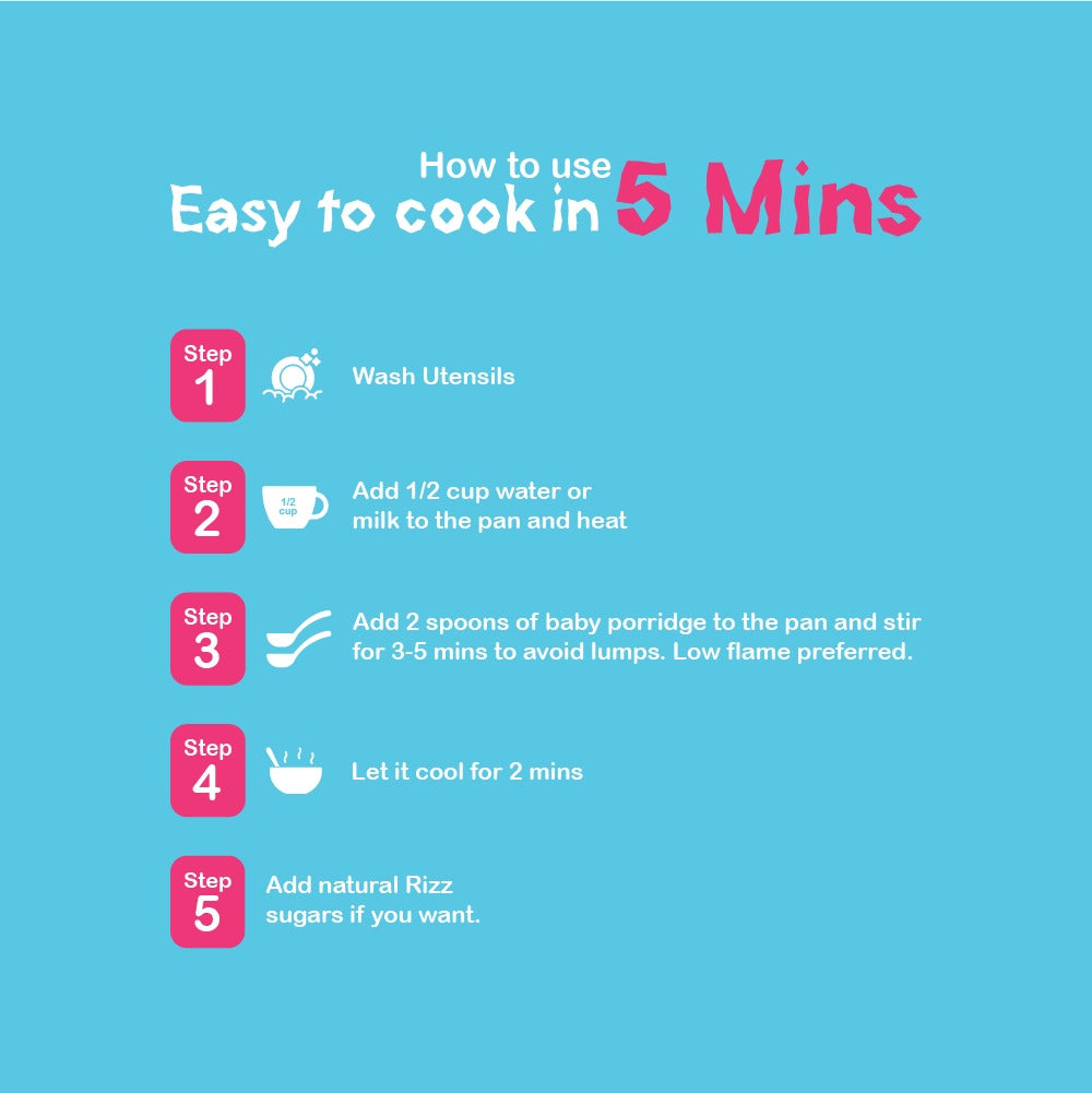 Sprouted Ragi Baby Porridge: The Perfect First Food for Your Baby (250G)