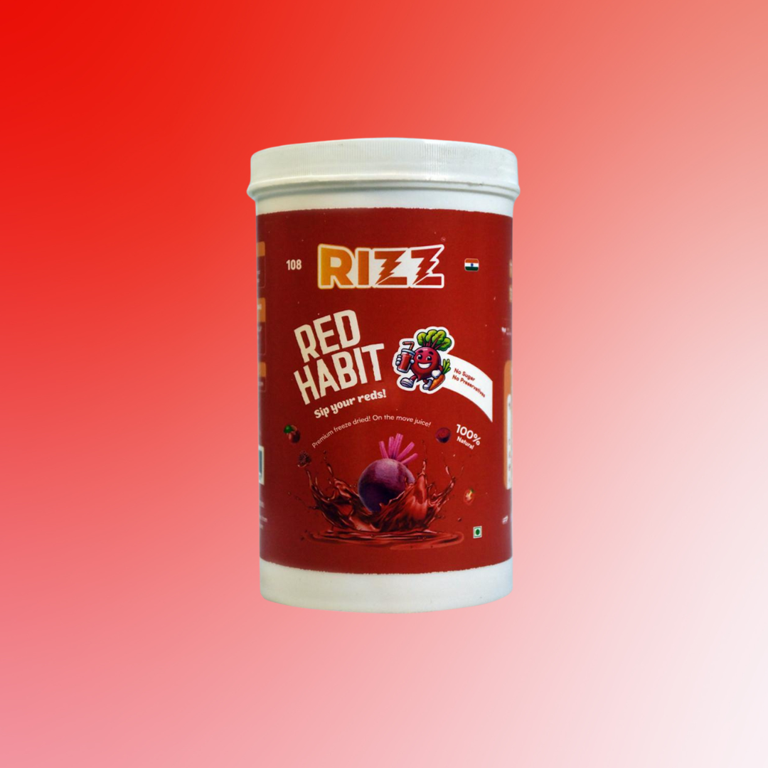 red habit is a great habit to build since it helps you add colour to your diet conveniently. refreshing morning drink. quiet luxury