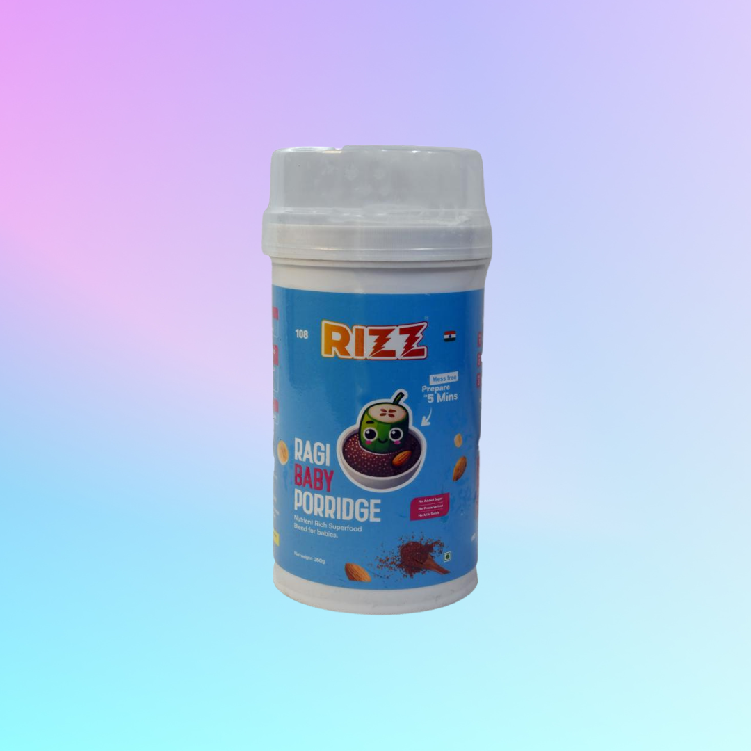 Sprouted Ragi Baby Porridge: The Perfect First Food for Your Baby (250G)