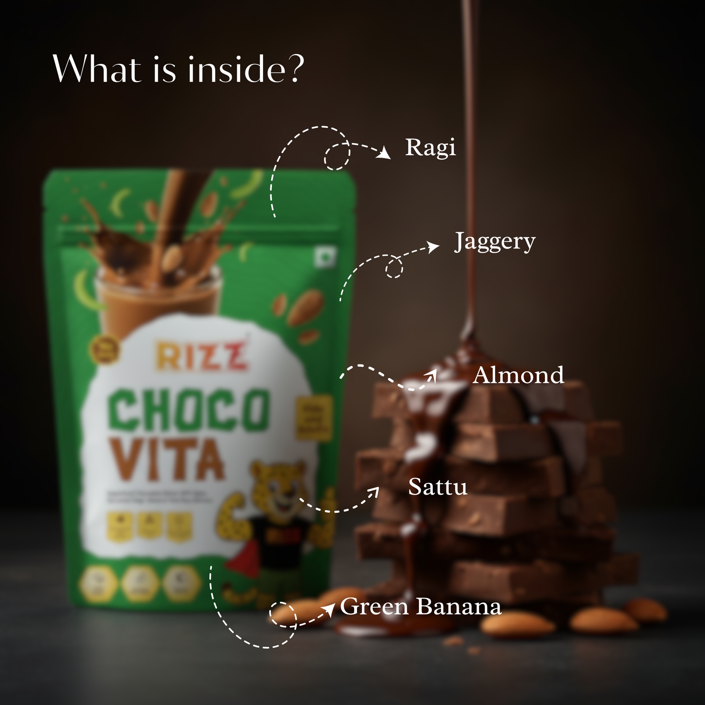 ChocoVita: The Healthy Chocolate Indulgence For Kids and Adults (250G)