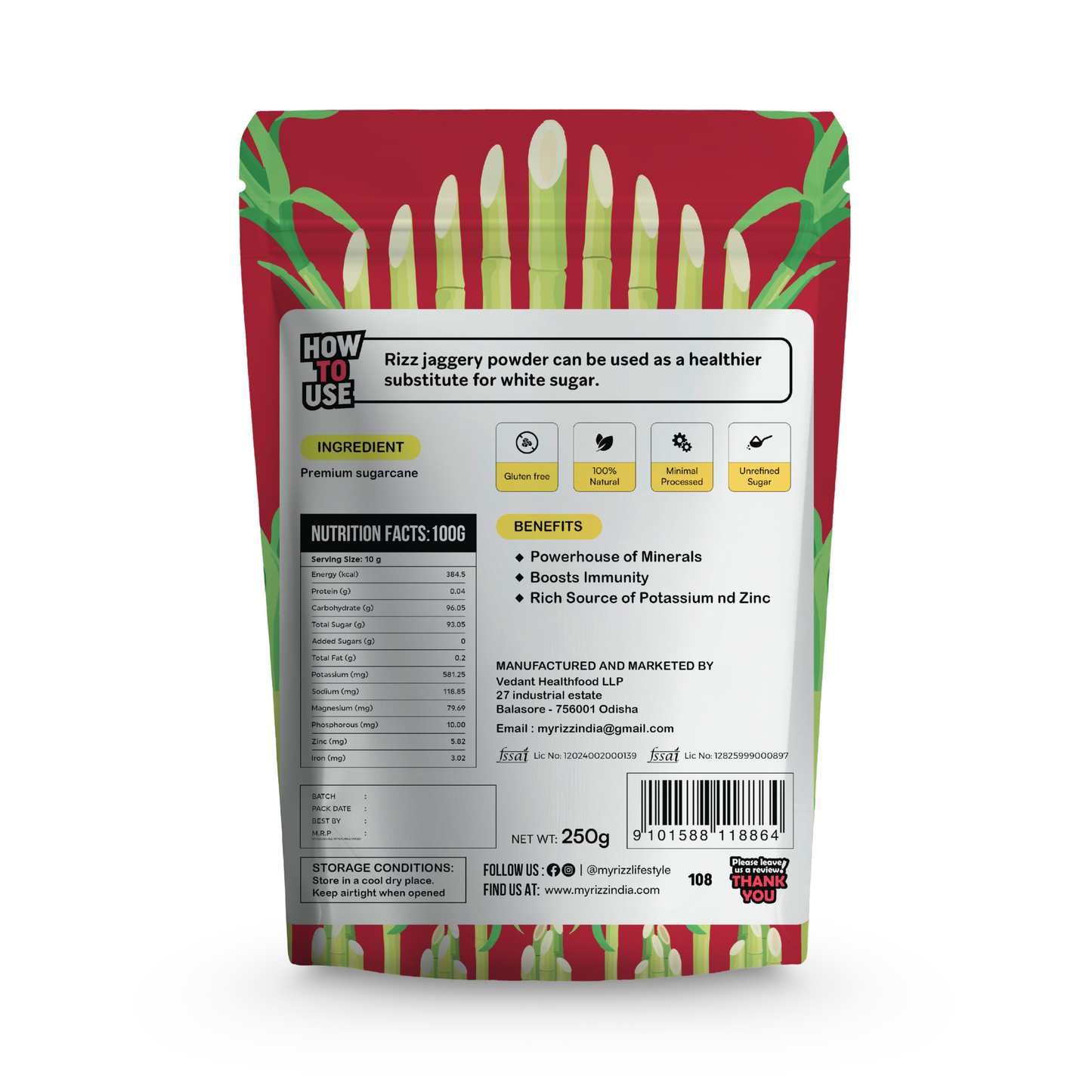 Natural Jaggery Powder: The Healthy Sweetener