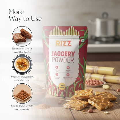 Natural Jaggery Powder: The Healthy Sweetener