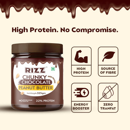 Rizz chocolate peanut butter nutrition facts and ingredients
