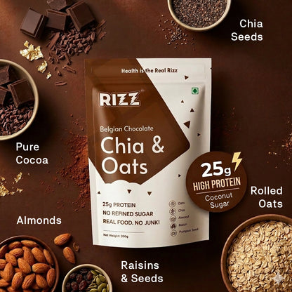 Rizz chia and oats nutrition facts and ingredients