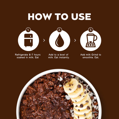 Instructions on how to use Rizz Chia and Oats