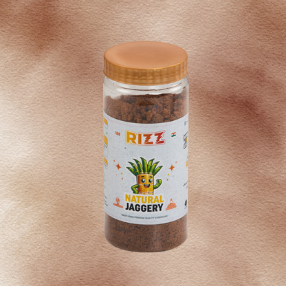 jaggery or our is a great minimally processed alternative to white sugar. 