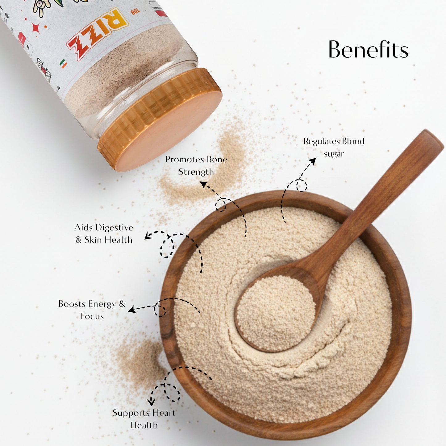 Sprouted Ragi Flour/Nachni Atta - Nourish Your Family